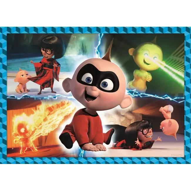 PUZZLE TREFL 4IN1 FAMILIA INCREDIBILA VIV34306