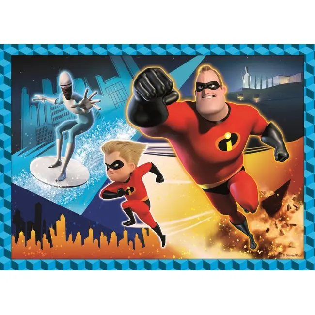 PUZZLE TREFL 4IN1 FAMILIA INCREDIBILA VIV34306