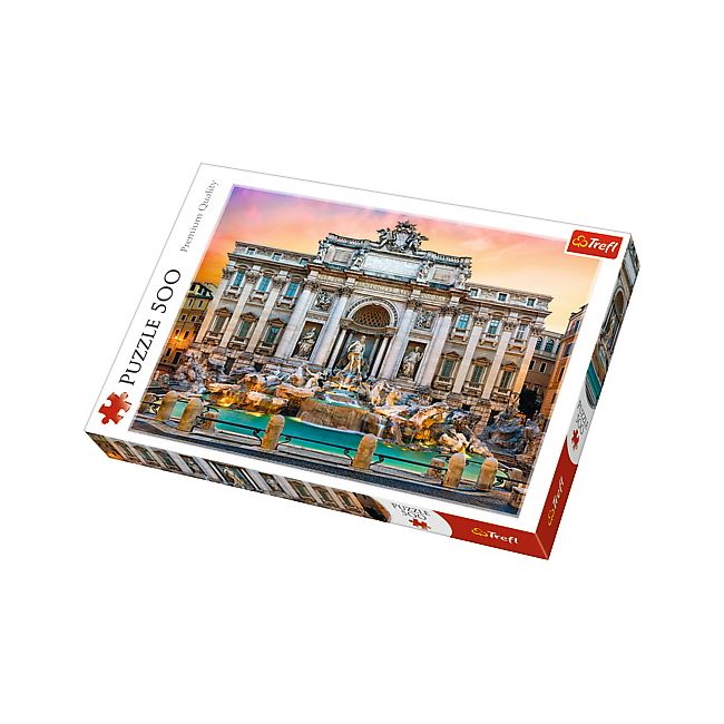 PUZZLE TREFL 500 FONTANNA DI TREVI ROMA VIV37292