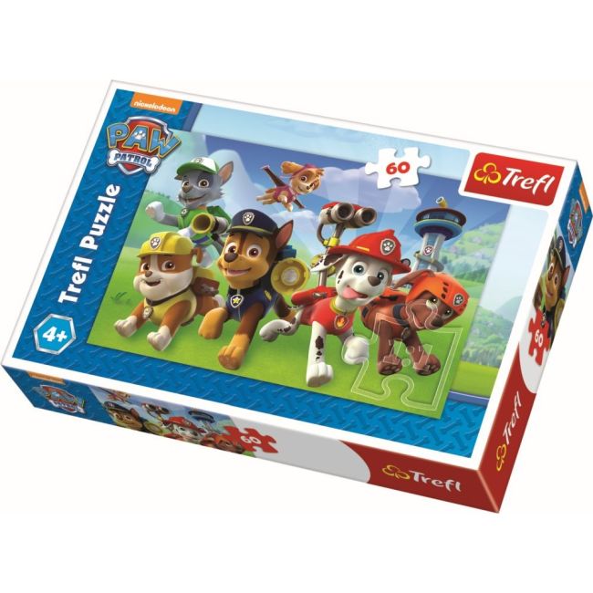 PUZZLE TREFL 60 PATRULA CATELUSILOR GATA DE ACTIUNE VIV17321