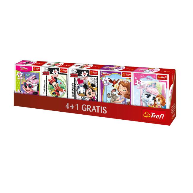 PUZZLE TREFL MINI 60 LICENTE DISNEY PENTRU FETITE VIVA91411
