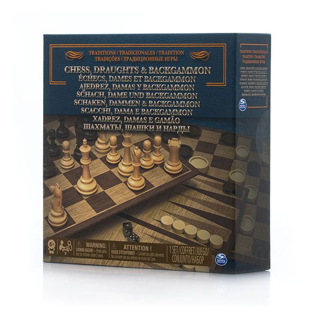 SET JOCURI 3IN1 SAH DAME TABLE VIV6038107