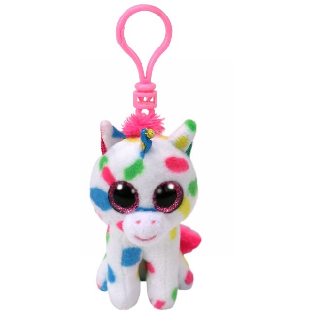 PLUS BRELOC TY 8.5CM BOOS HARMONIE UNICORNUL CU BULINE VIVTY35211