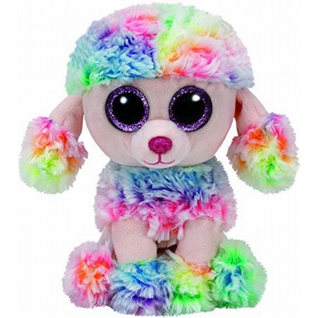 PLUS TY 15CM BOOS POOFIE PUDEL MULTICOLOR VIVTY37223