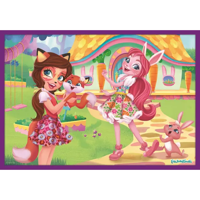 PUZZLE TREFL 10IN1 AVENTURILE ENCHANTIMALS VIV90354