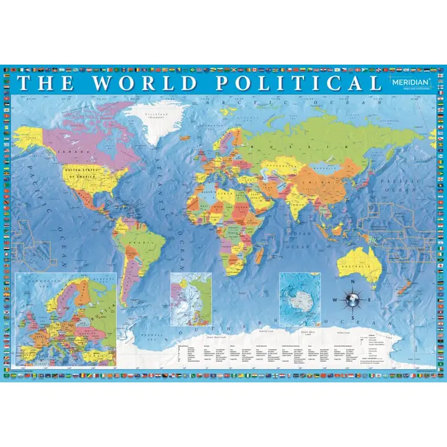 PUZZLE TREFL 2000 HARTA POLITICA A LUMII VIV27099