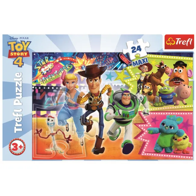 PUZZLE TREFL 24 MAXI AVENTURA JUCARIILOR VIV14295