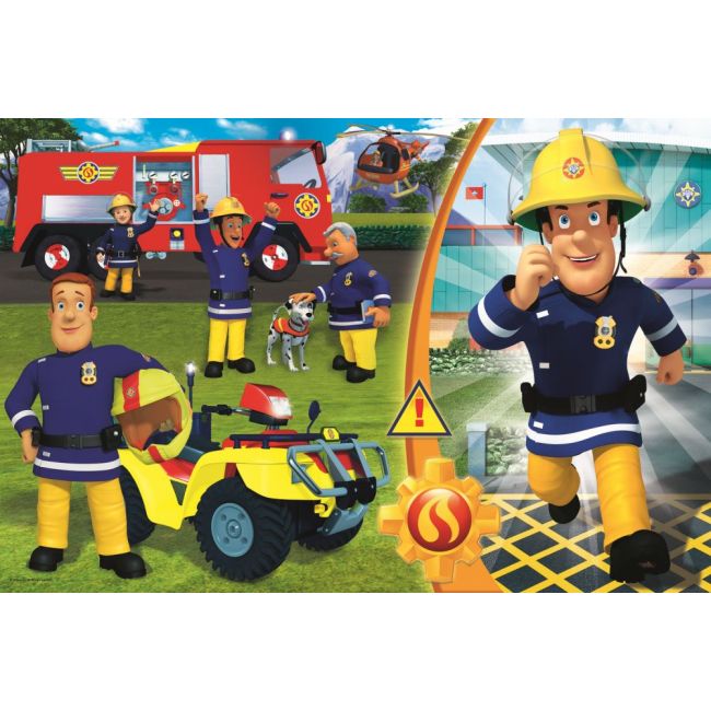 PUZZLE TREFL 24 MAXI BRAVUL POMPIER SAM VIV14290