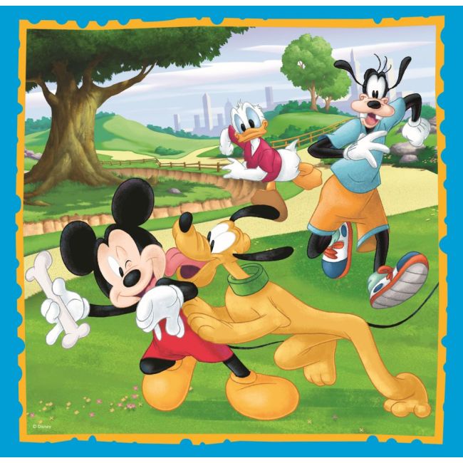 PUZZLE TREFL 3IN1 MICKEY MOUSE SI PRIETENII VIV34846