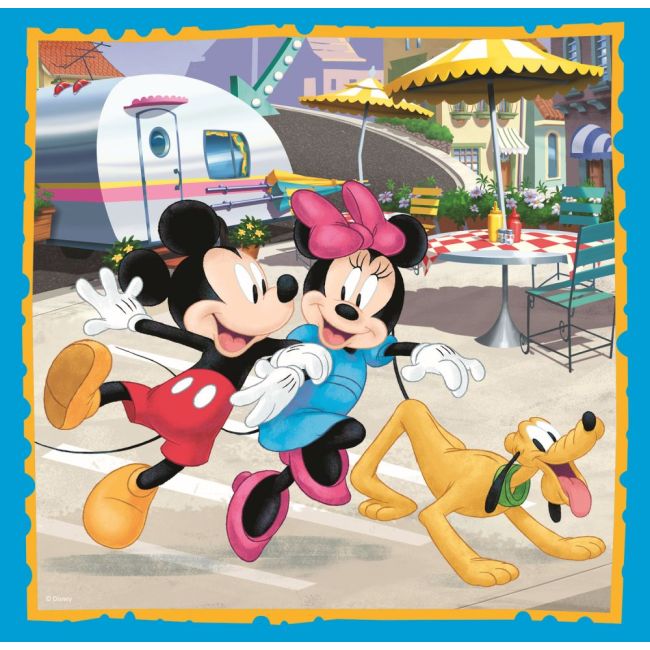 PUZZLE TREFL 3IN1 MICKEY MOUSE SI PRIETENII VIV34846