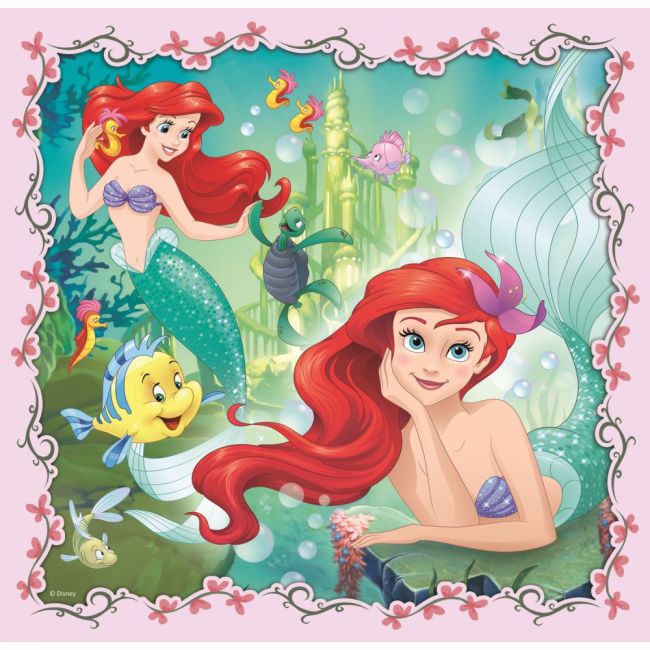 PUZZLE TREFL 3IN1 PRINTESE VIV34842