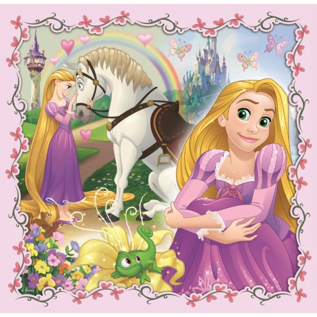 PUZZLE TREFL 3IN1 PRINTESE VIV34842