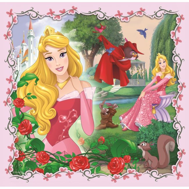 PUZZLE TREFL 3IN1 PRINTESE VIV34842