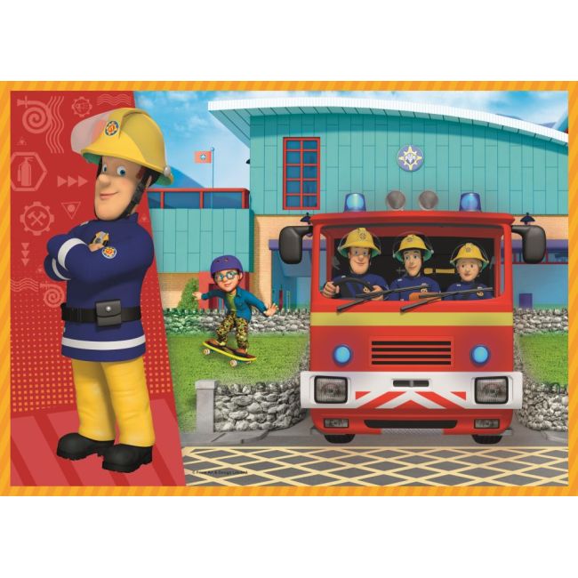 PUZZLE TREFL 4IN1 POMPIERUL SAM IN ACTIUNE VIV34311