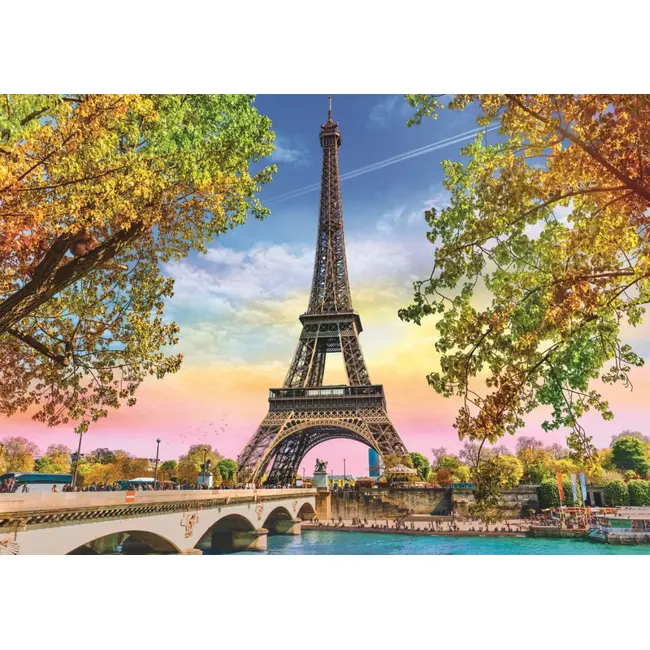 PUZZLE TREFL 500 ROMANTICUL PARIS VIV37330