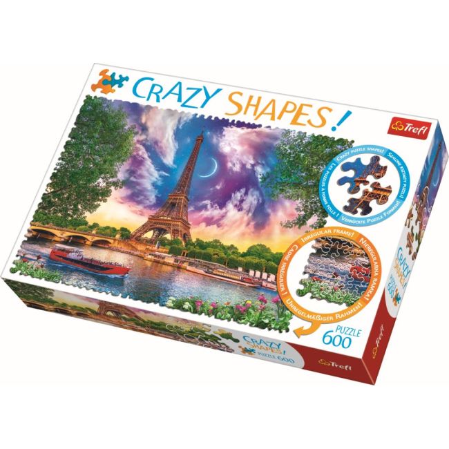 PUZZLE TREFL 600 CU PIESE CIUDATE - CER DE POVESTE LA PARIS VIV11115