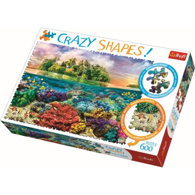 PUZZLE TREFL 600 CU PIESE CIUDATE - INSULA EXOTICA VIV11113