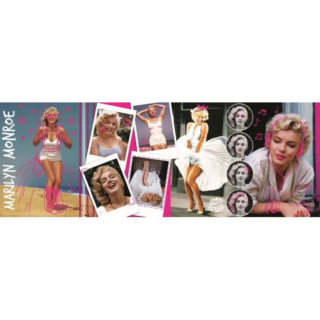 PUZZLE TREFL PANORAMA 500 COLAJ MARILYN MONROE VIV29509