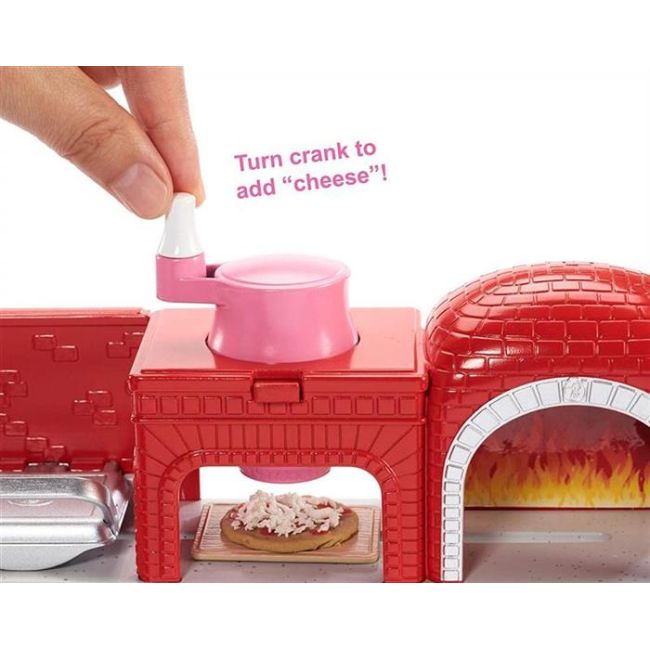 Set De Jucarii Papusa Mattel Barbie Pizza Chef Doll Playset - VG72432