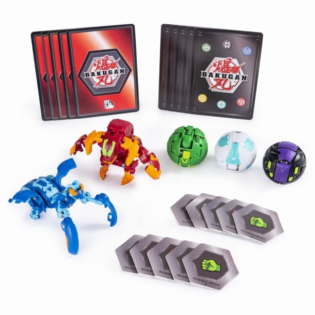 BAKUGAN SET DE LUPTA CU 5 BILE PYRUS MAXOTAUR SI AQUOS MANTONOID VIV6045132_20103992