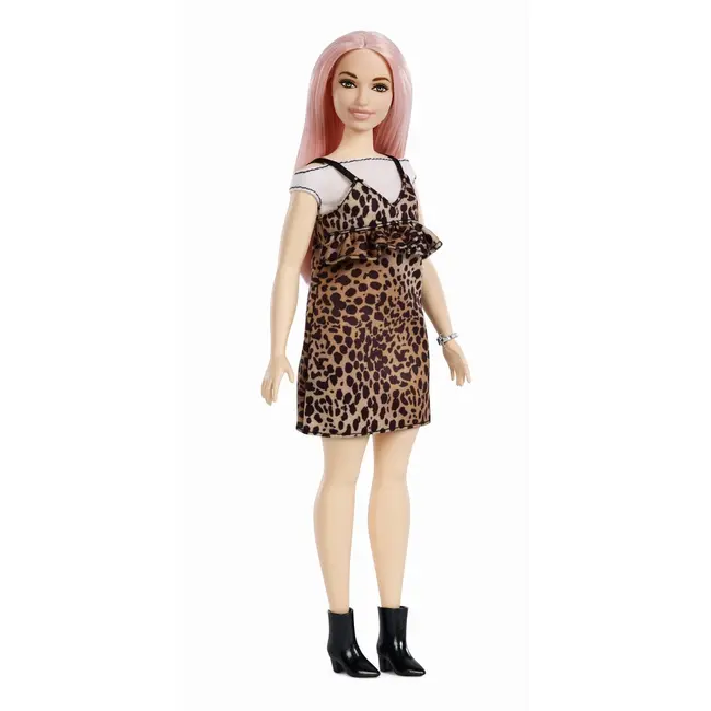 PAPUSA BARBIE FASHIONISTA CU PARUL ROZ VIVMTFBR37_FXL49