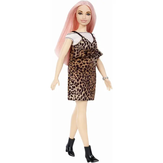 PAPUSA BARBIE FASHIONISTA CU PARUL ROZ VIVMTFBR37_FXL49