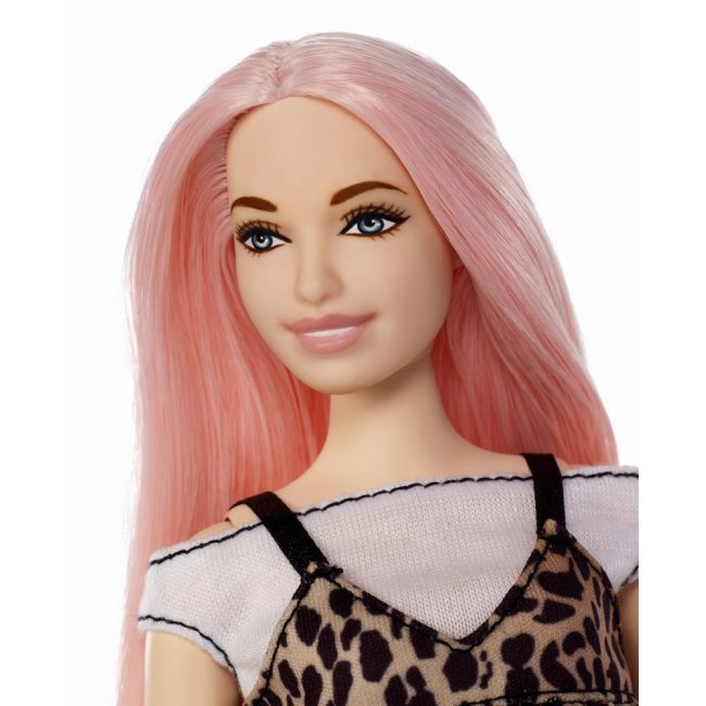 PAPUSA BARBIE FASHIONISTA CU PARUL ROZ VIVMTFBR37_FXL49