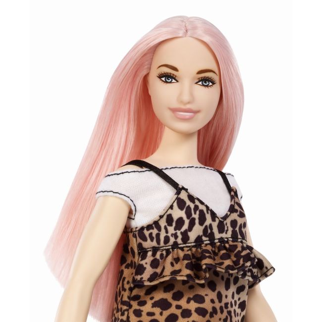 PAPUSA BARBIE FASHIONISTA CU PARUL ROZ VIVMTFBR37_FXL49