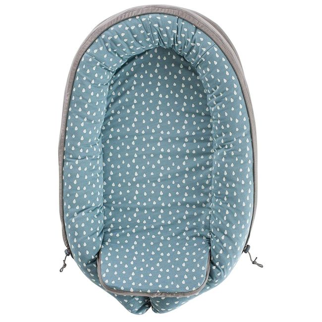 Cuib pentru bebelusi Drops Ocean Blue BBXT100001