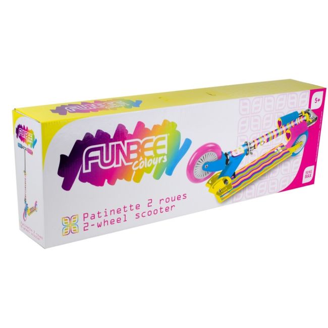 Trotineta pliabila Funbee Colours 120 mm - OFUN112-C