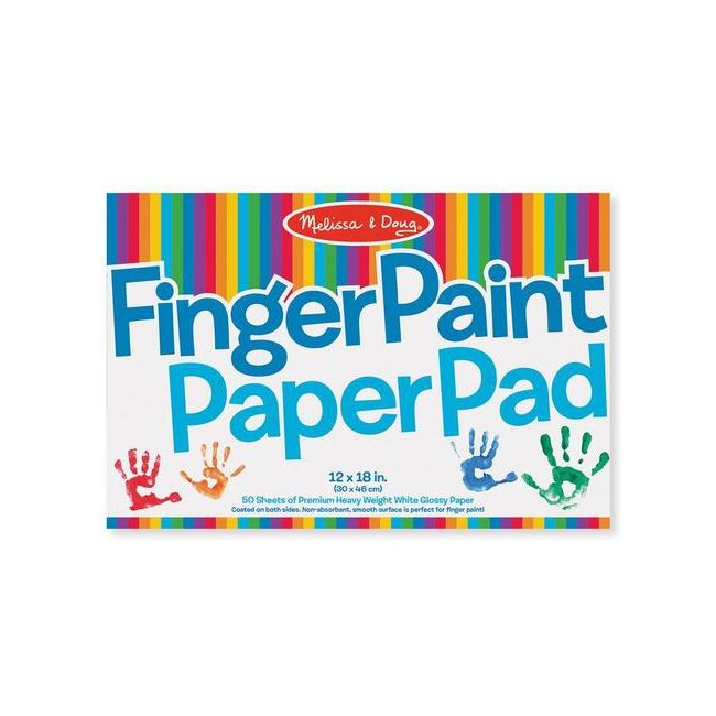 Bloc de desen pentru pictura cu degetele Melissa and Doug - OKEMD4106