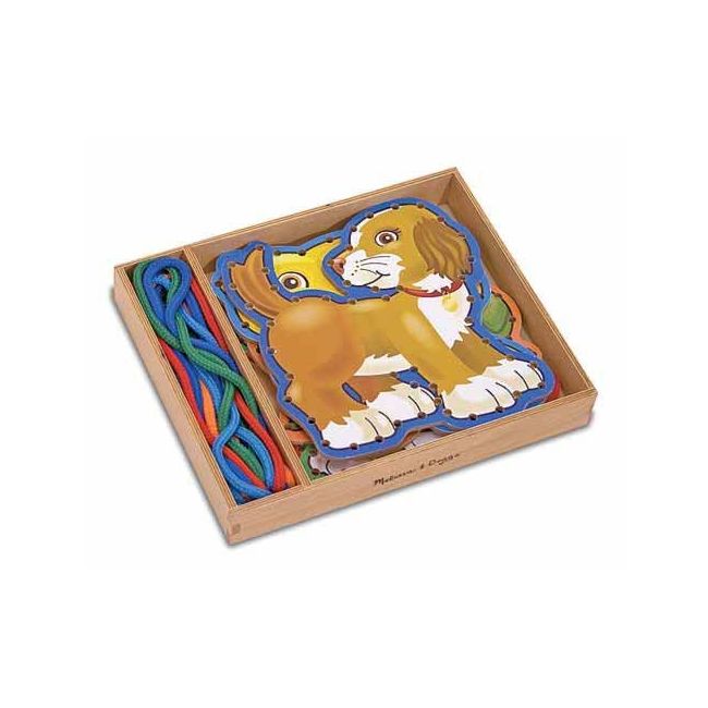 Joc cu sireturi Animale de companie Melissa and Doug - OKEMD3782