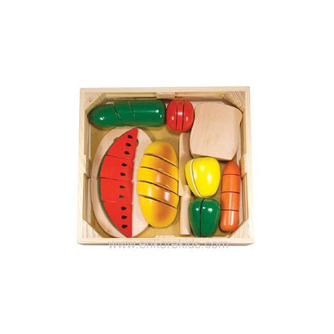 Joc din lemn alimente de feliat Melissa and Doug - OKEMD0487