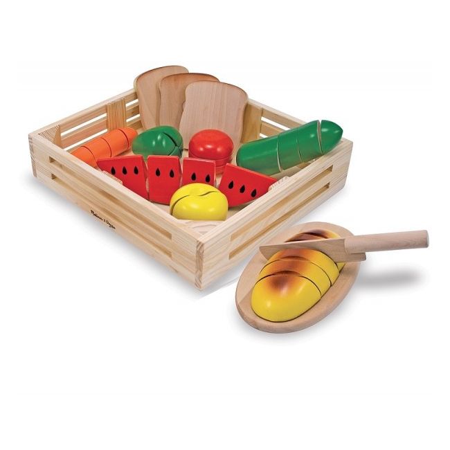 Joc din lemn alimente de feliat Melissa and Doug - OKEMD0487