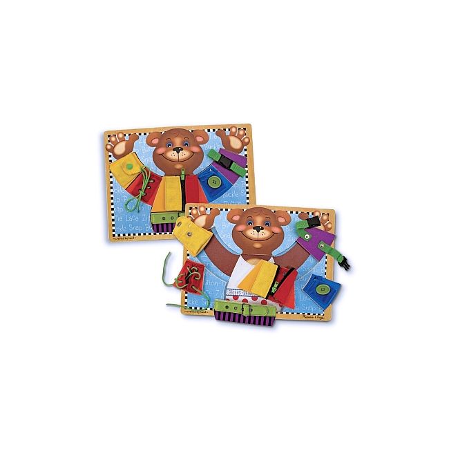 Joc pentru dezvoltarea abilitatilor Invata sa te imbraci Melissa and Doug - OKEMD3784