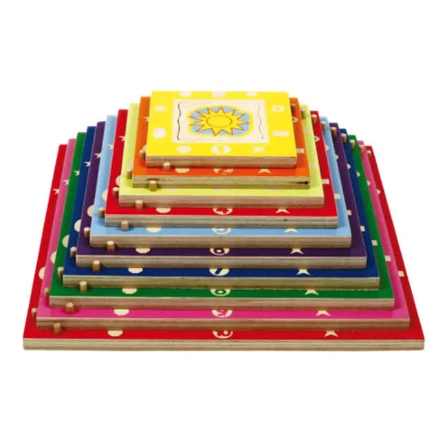 Joc puzzle Piramidix Beleduc - OKEBEL16124