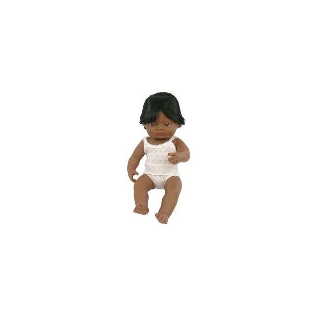Papusa Baby hispanic baiat Miniland 38cm - OKEML31157
