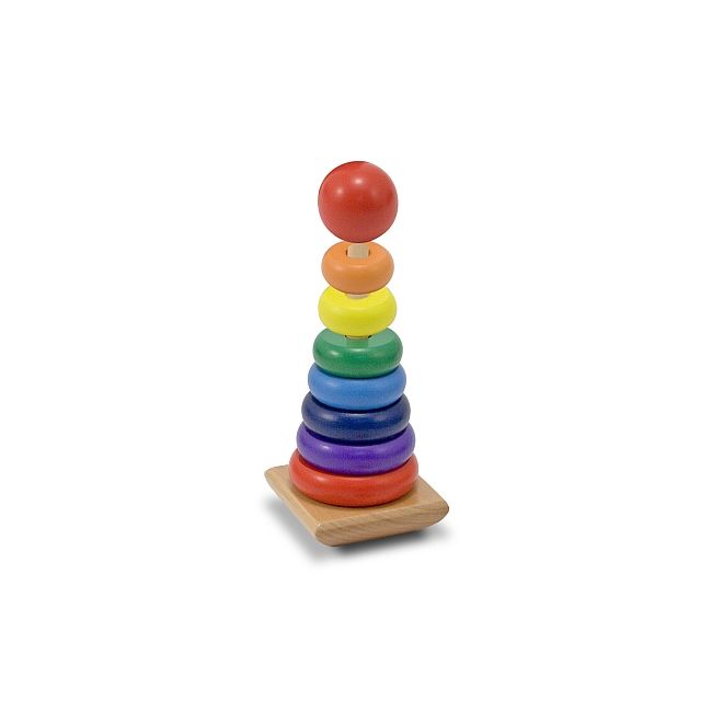 Piramida Curcubeu Melissa and Doug  - OKEMD0576