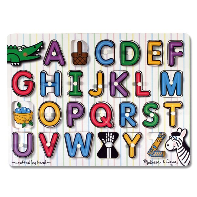 Puzzle lemn Alfabet Melissa and Doug - OKEMD3272