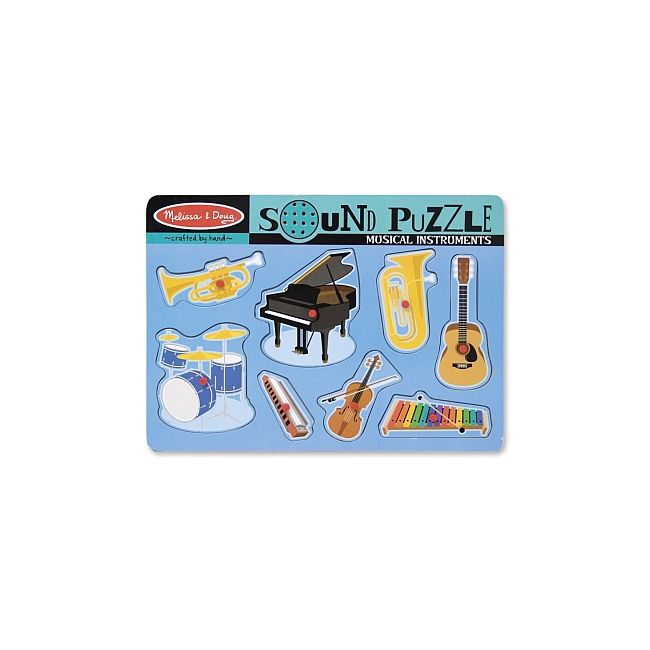 Puzzle sonor Instrumente muzicale Melissa and Doug - OKEMD0732