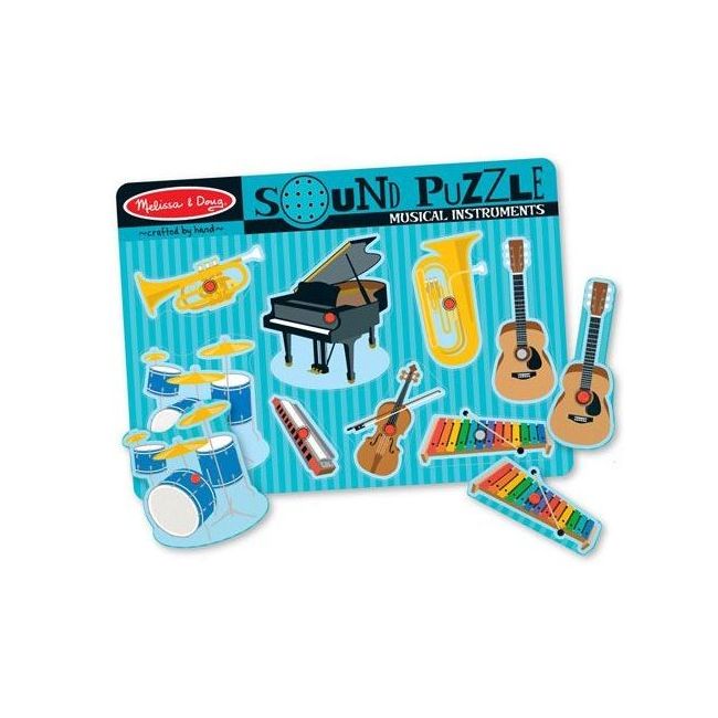 Puzzle sonor Instrumente muzicale Melissa and Doug - OKEMD0732