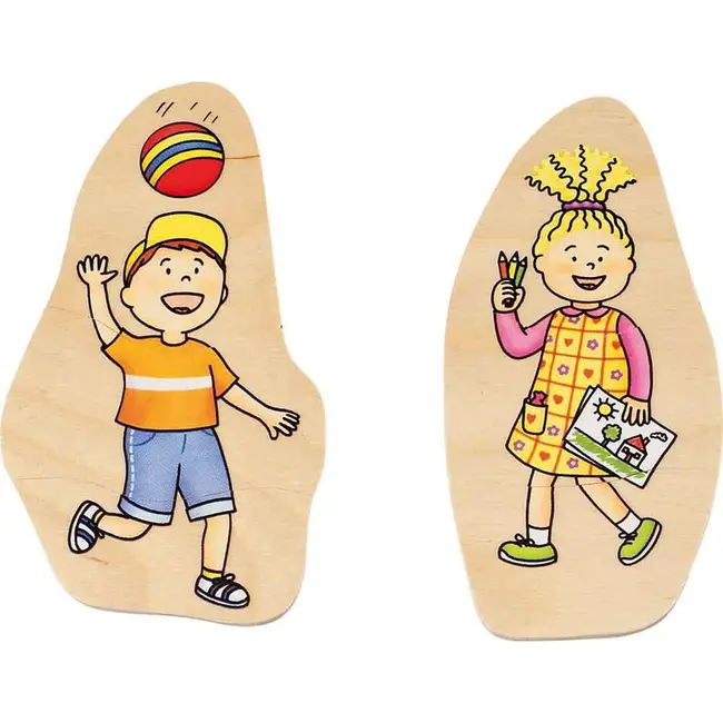 Puzzle stratificat Bunica si Bunicul Beleduc - OKEBEL17052