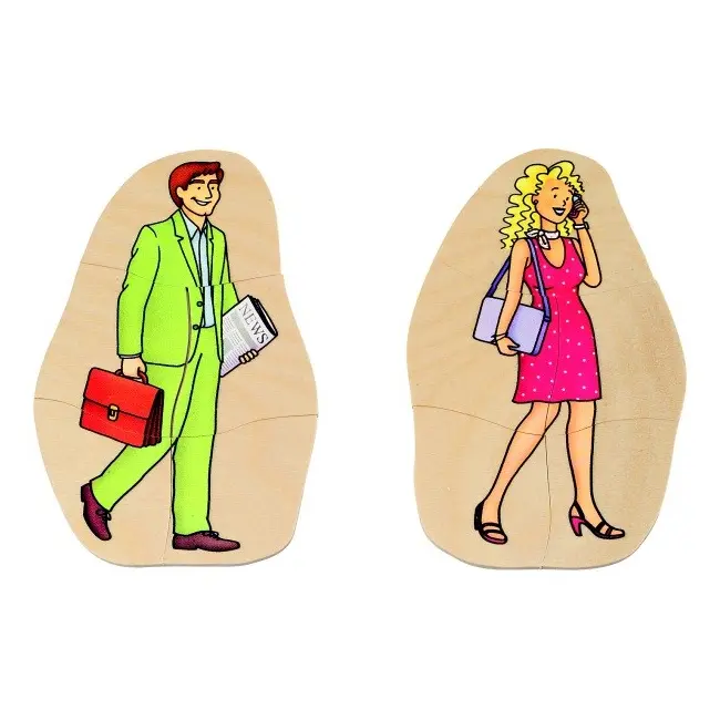 Puzzle stratificat Bunica si Bunicul Beleduc - OKEBEL17052