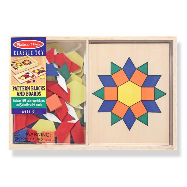 Sabloane si forme geometrice din lemn Melissa and Doug - OKEMD0029