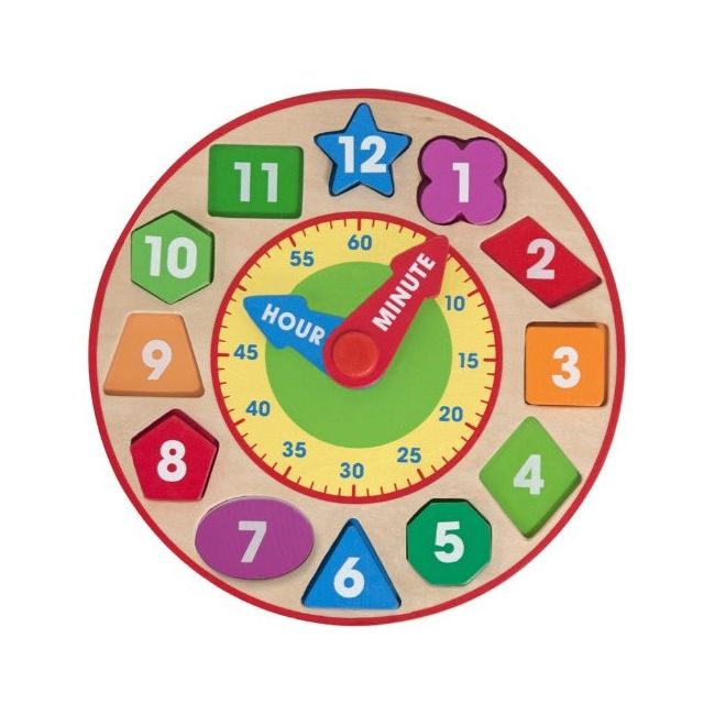 Ceas sortator de forme Melissa and Doug - OKEMD8593