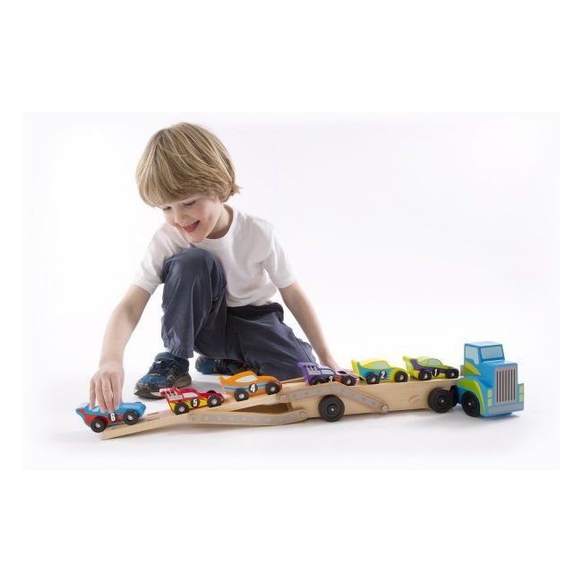 Transportor de masini gigant  Melissa and Doug - OKEMD2759