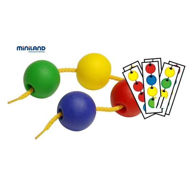 Bile de insirat 2.5 cm Miniland - OKEML31737