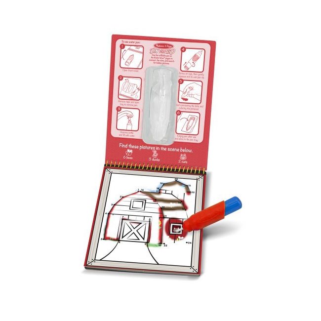 Carnet Apa magica Uneste punctele Melissa and Doug - OKEMD9485
