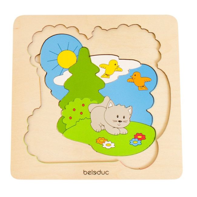 Puzzle Descopera Gradina Beleduc - OKEBEL17500