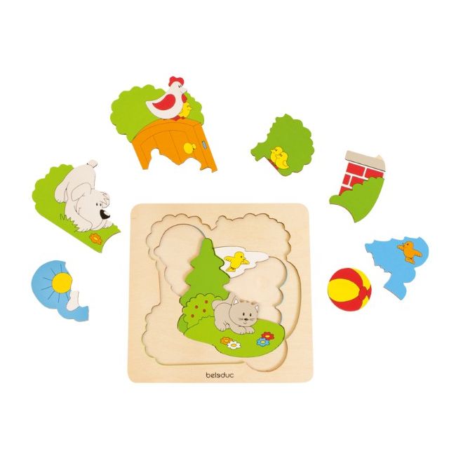 Puzzle Descopera Gradina Beleduc - OKEBEL17500